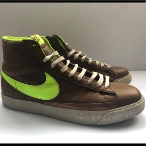 Rare Nike Blazer OG laser bronze and neon